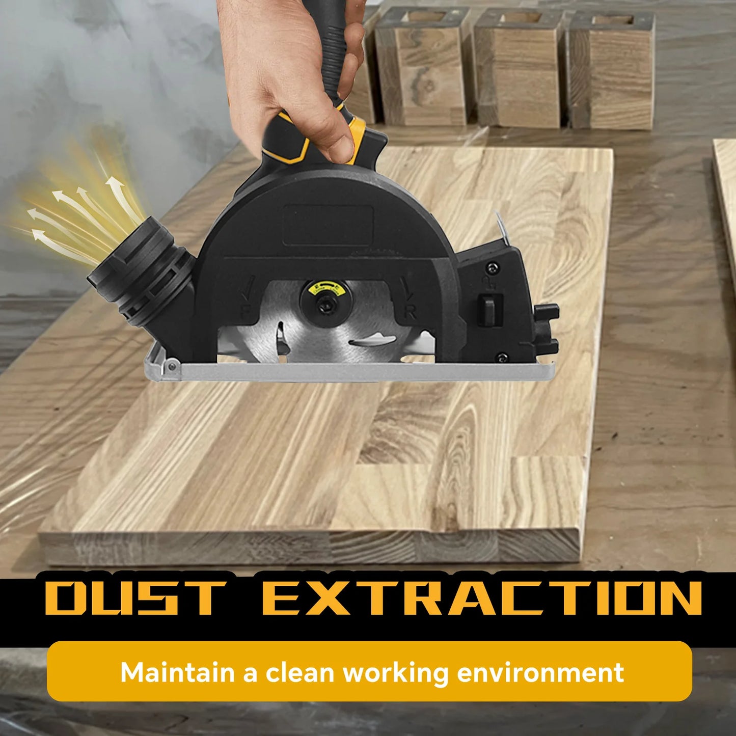 DeWalt Compatible 18V 20V Max 3 speed 1000W Brushless Electric Circular Saw