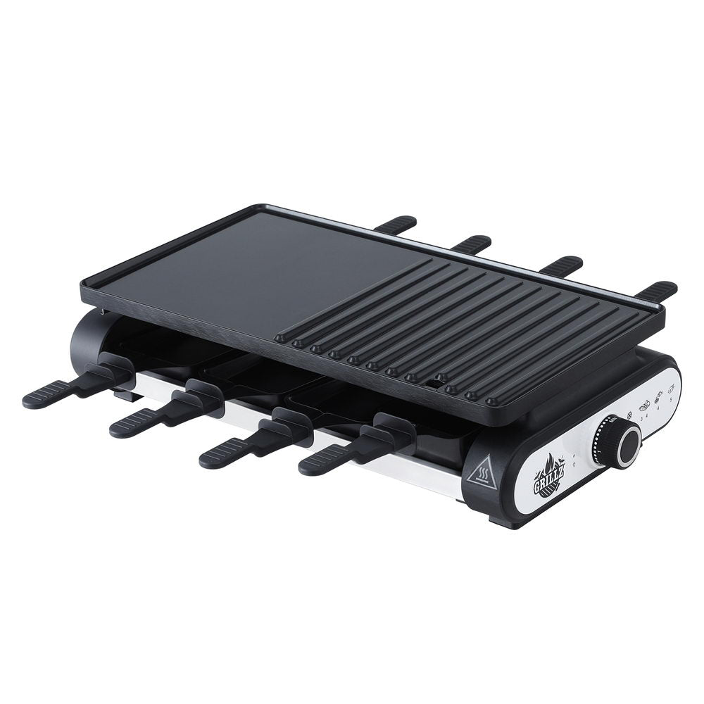 Electric BBQ Grill w/ 7 Cooking Pans Grillz 1400W