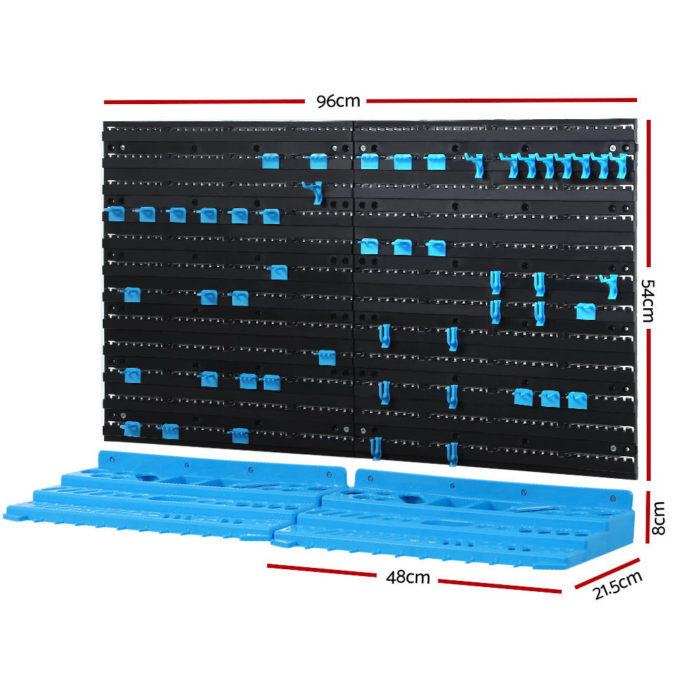 ***Free Shipping*** Giantz 54 Storage tool Rack Wall Mounted.