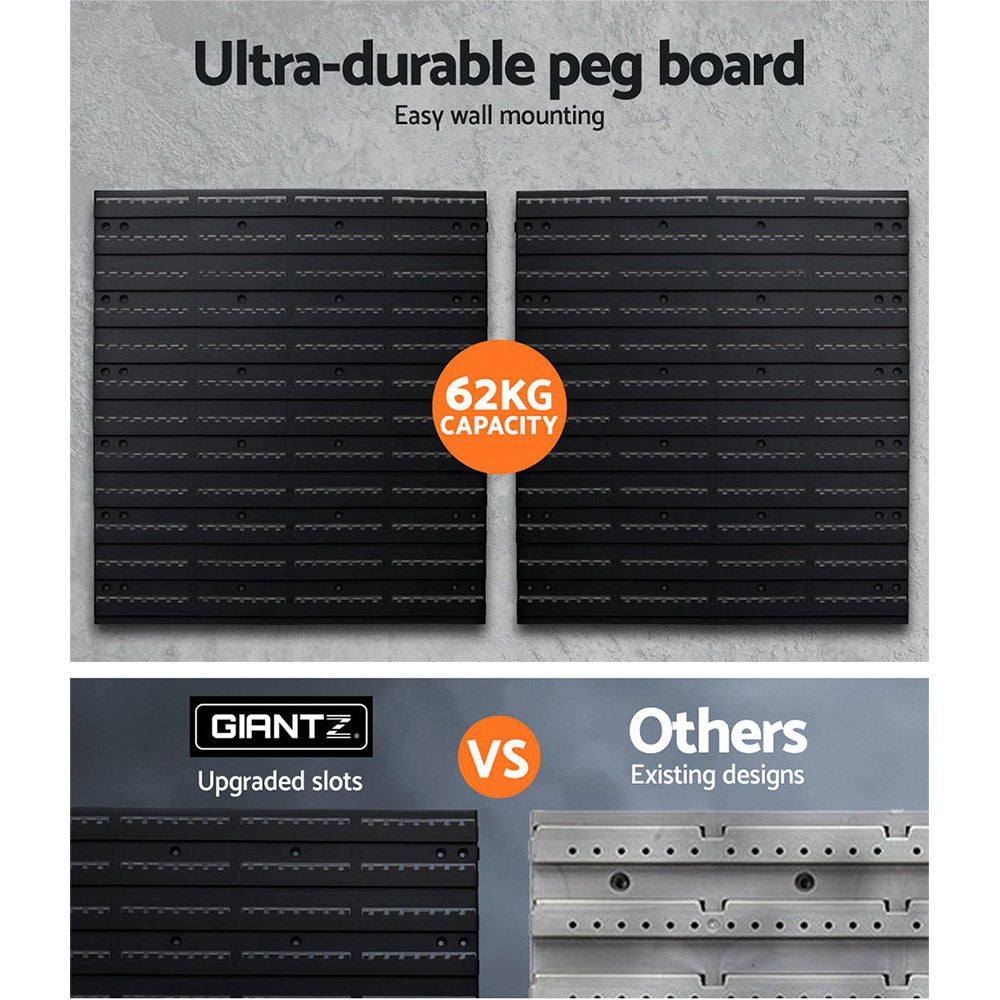***Free Shipping*** Giantz 54 Storage tool Rack Wall Mounted.