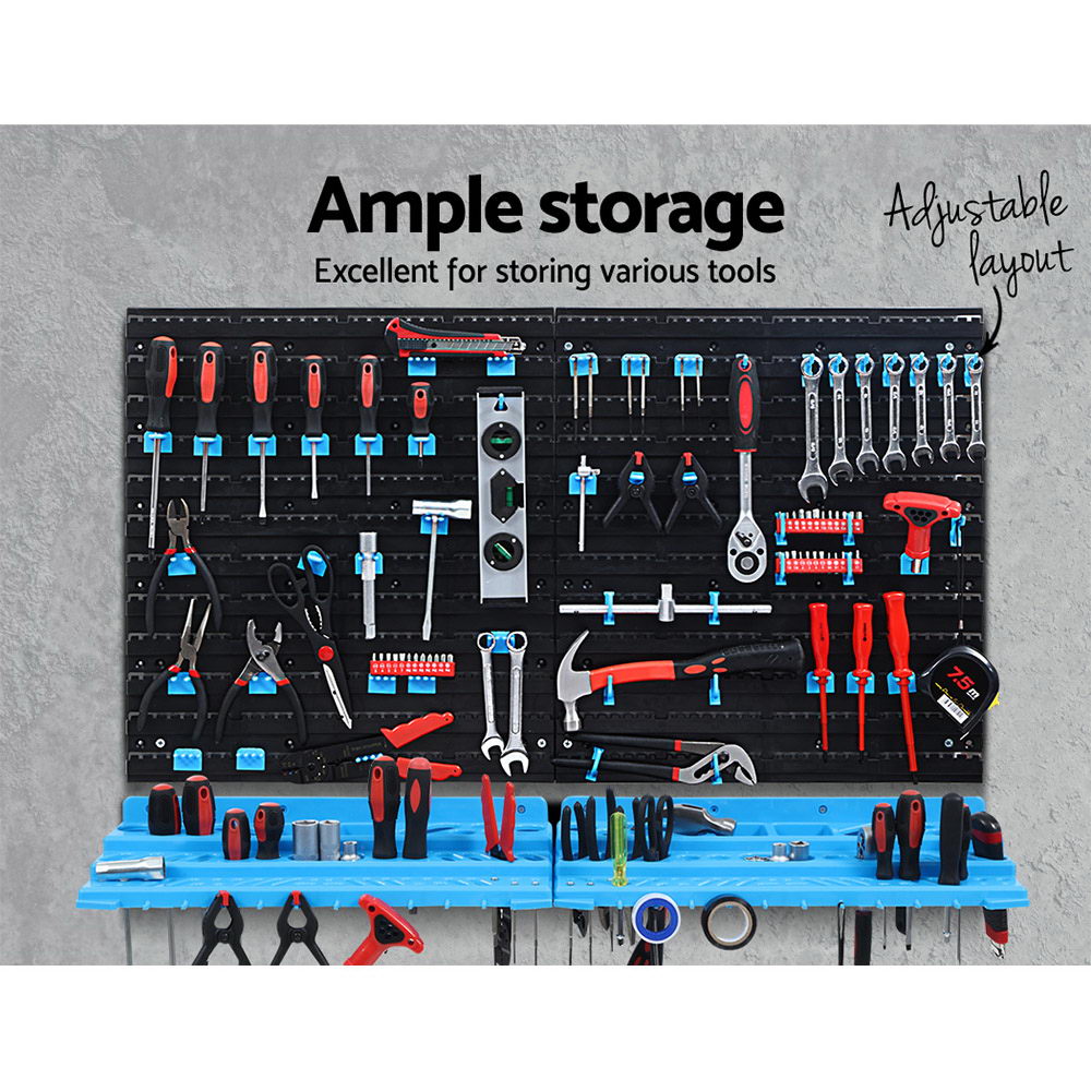 ***Free Shipping*** Giantz 54 Storage tool Rack Wall Mounted.