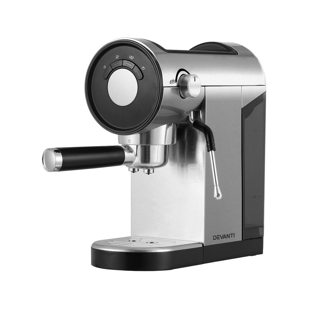 Coffee Machine Devanti 20 Bar Espresso Cafe Maker