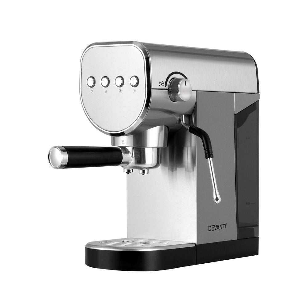 Coffee Machine Devanti 20 Bar Espresso Cafe Maker