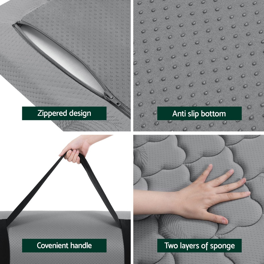 Giselle Bedding Single Foldable Mattress Camping Mat Giselle