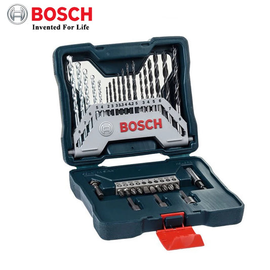 Bosch 33-Piece Twist Drill Metal Combination Drill Bit Masonry Drill Bit Woodworking Drill Bit Electric Screwdriver Head Set