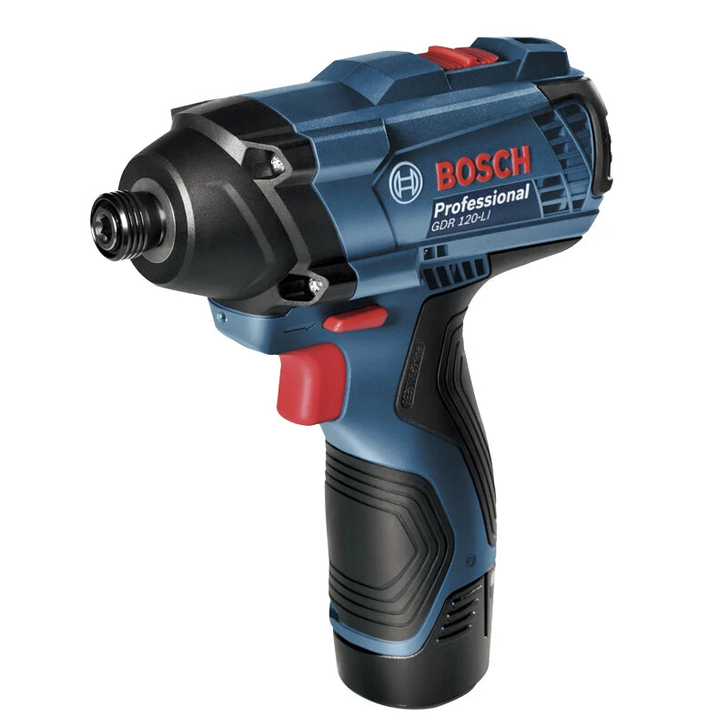 Bosch Impact Driver GDR 120-LI 12V Cordless Electric Drill Rechargeable Screwdriver 100N/m Impact Wrench Bosch Power Tools