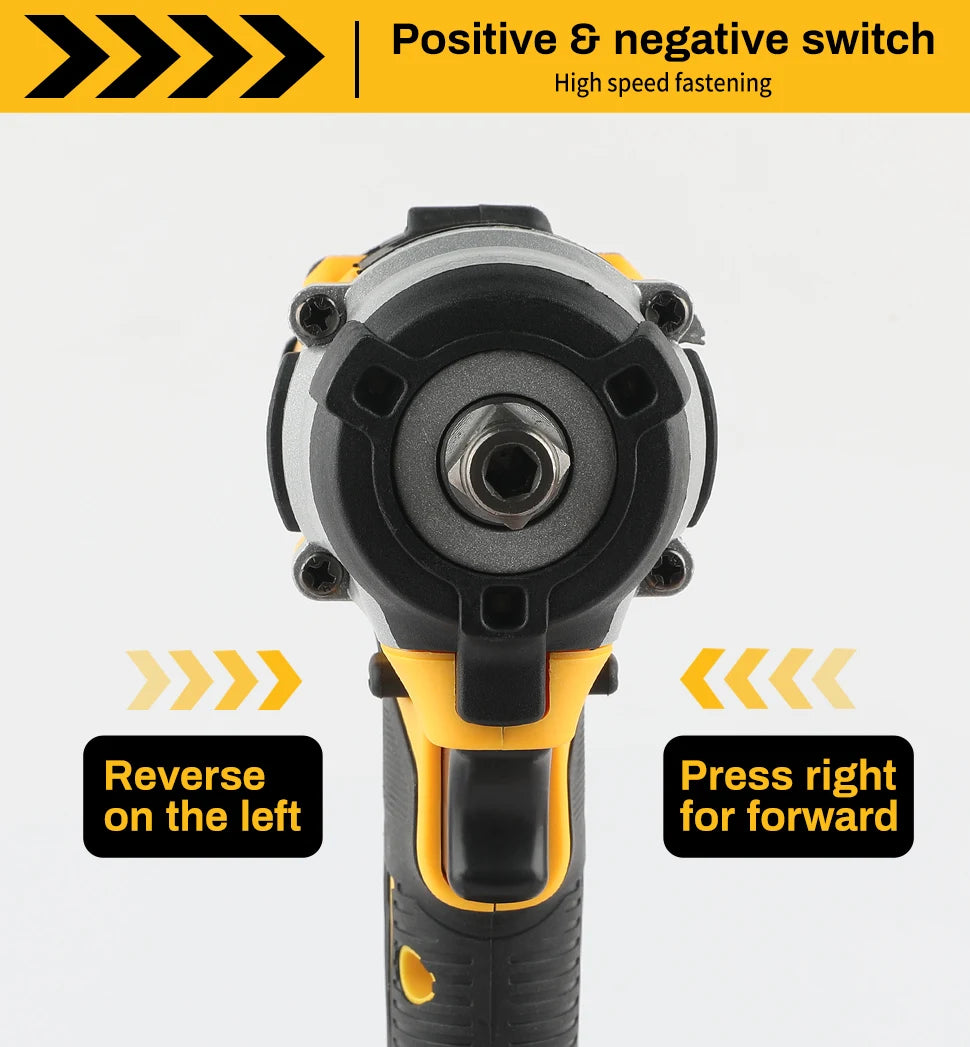 DEWALT DCF921 18V 20V 1/2 in Cordless Compact Impact Wrench