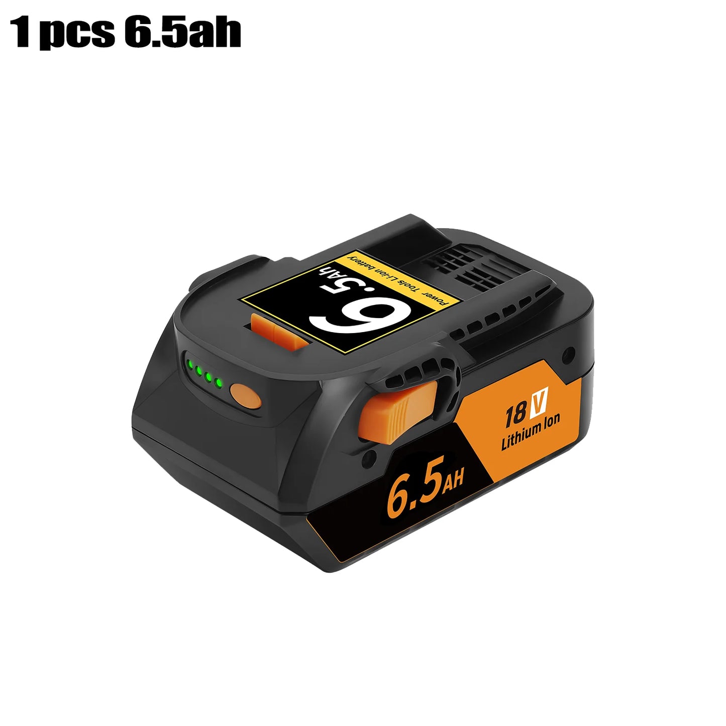 AEG and Ridgid 6.5AH Li-ion 18V Battery for RIDGID AEG R840087 Battery R840083 R840085 R840086 Capacity 6.0/4.0ah Rechargeable Power Tool Series AEG Series