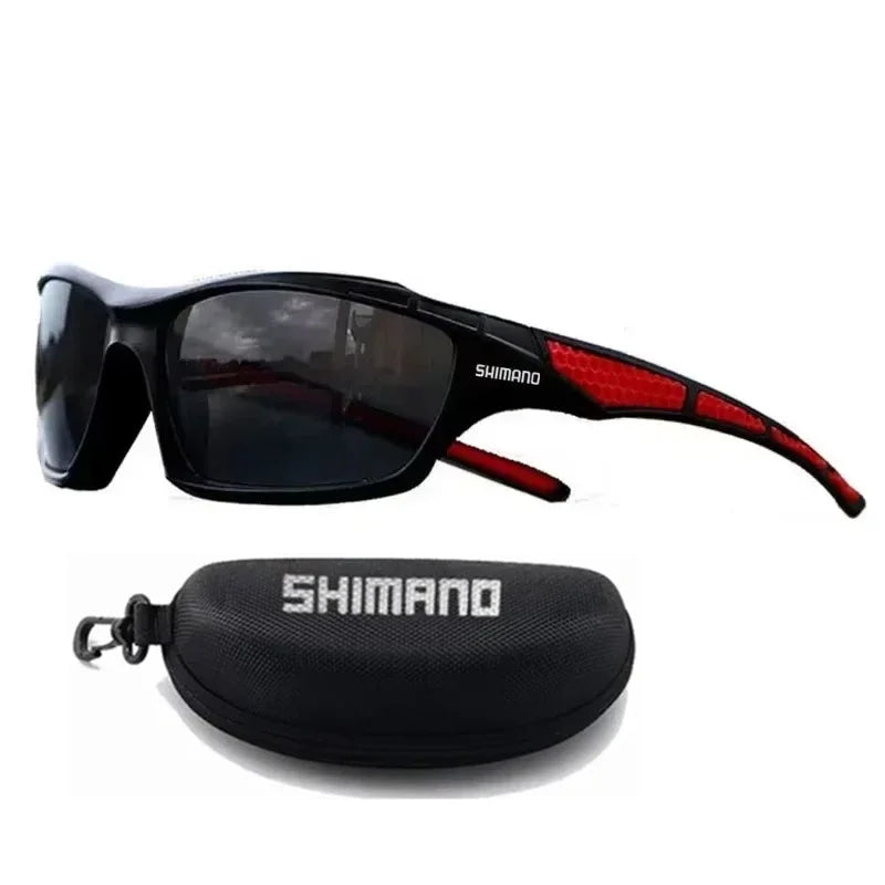 Shimano JV Men and Women Fishing Glasses, Outdoor Sports Sunglasses, Mountain and Road Cycling Glasses