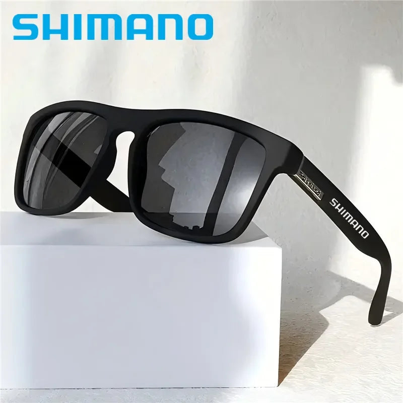 SHIMANO JV Polarized UV400 Protective Sunglasses for Men and Women Outdoor Sports Hunting Fishing Cycling Driving Fashion