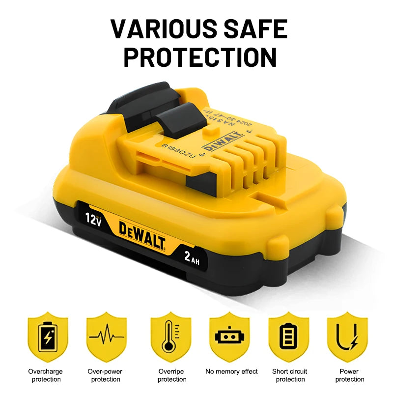 Dewalt 12V lithium-ion battery DCB182 DCB1102/112 with multi pack and Charger options