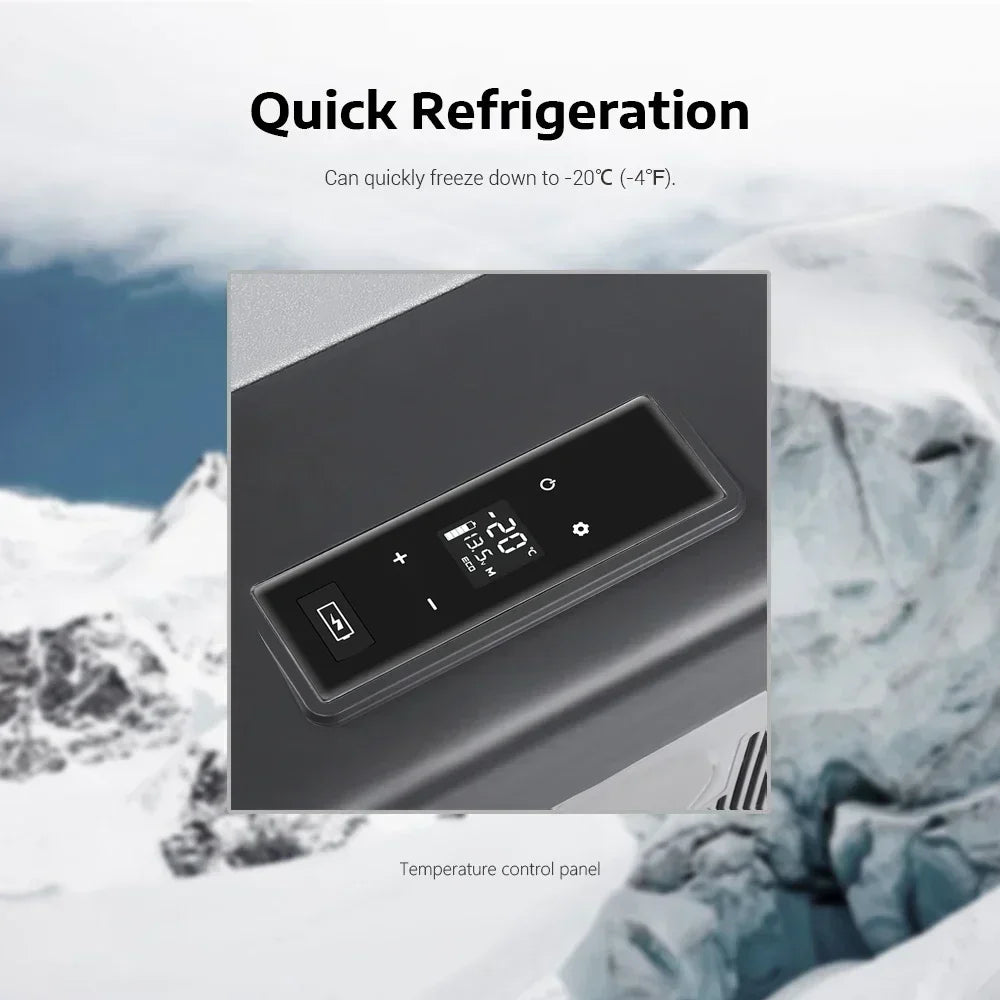 15L car Refrigerator Cooler For Summer Portable Freezer Car Fridge Compressor 12V 70W For Home Travel Camping 220V Body Kit