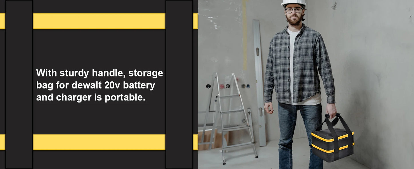 DEWALT Case for DeWalt Battery & Charge