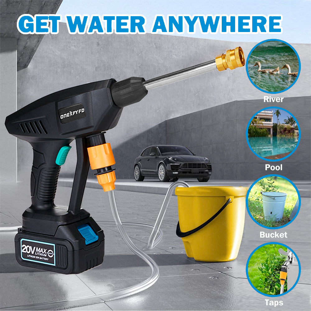 Makita Compatible 18V JV High Pressure Mini Washing Rechargeable Spray Water Gun Car Battery Washing Machine for Makita 18v Battery