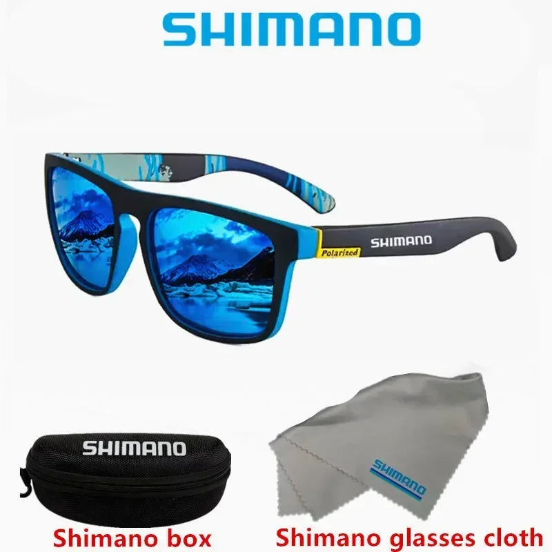 SHIMANO JV Polarized UV400 Protective Sunglasses for Men and Women Outdoor Sports Hunting Fishing Cycling Driving Fashion