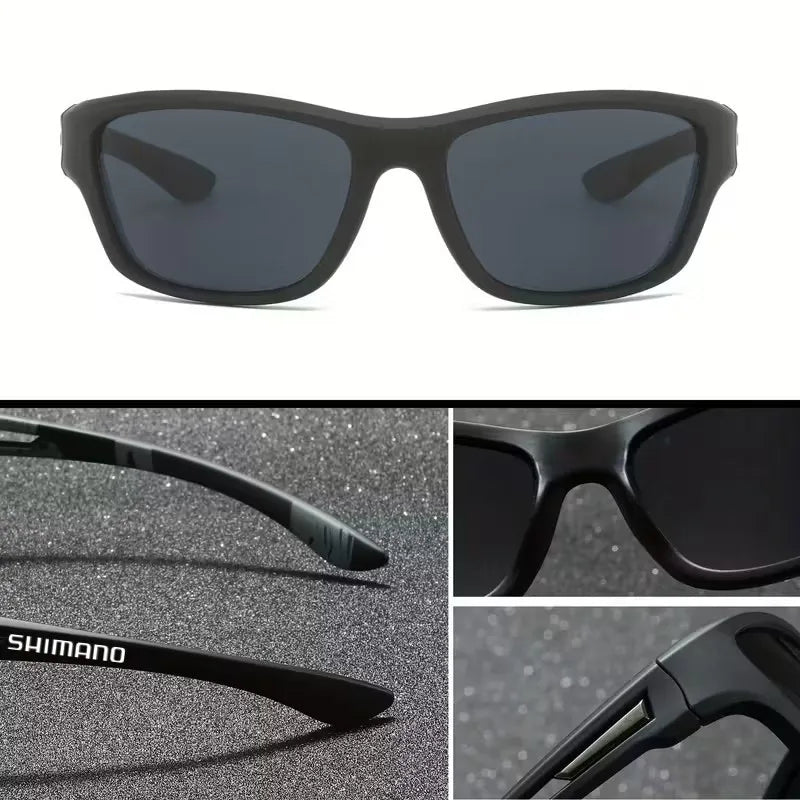 Shimano Unisex Polarized Sunglasses UV400 Outdoor Sports Protective Fashion Sunglasses for Hunting Fishing Driving And Cycling