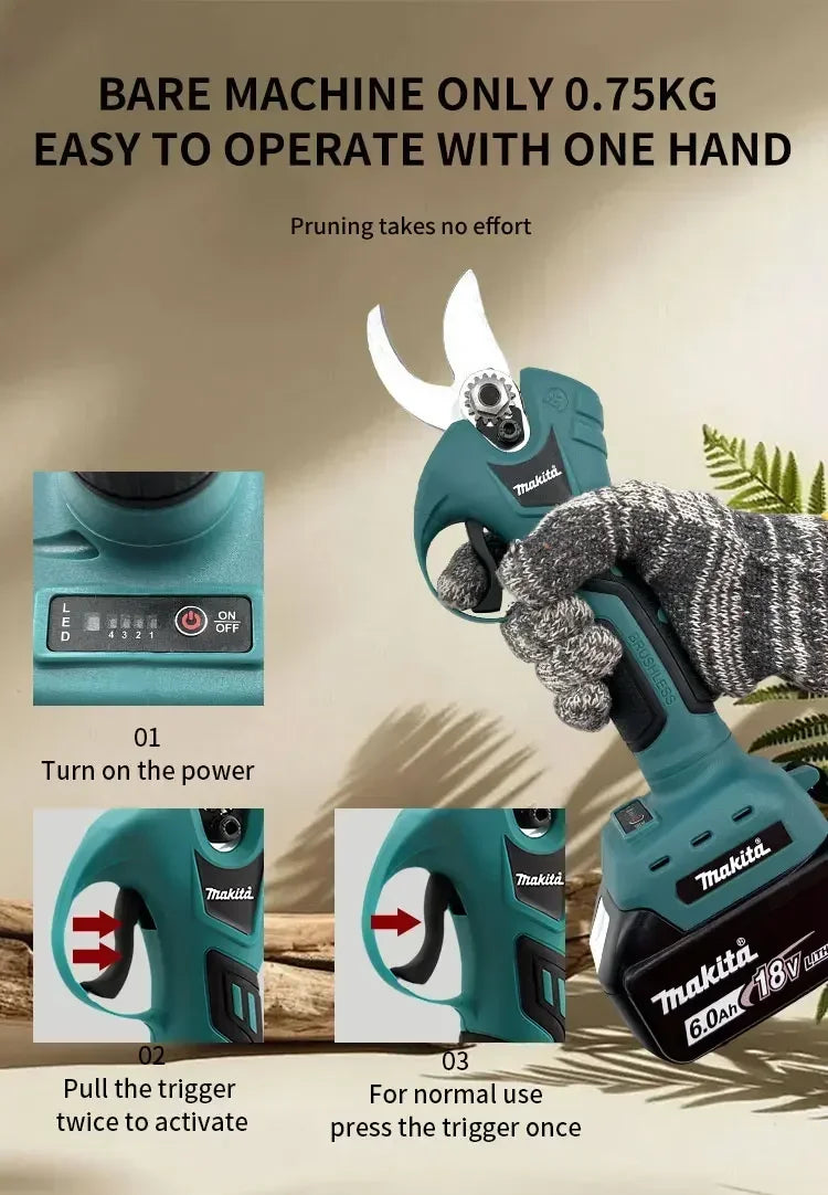 Makita 18V Cordless Pruning Shears