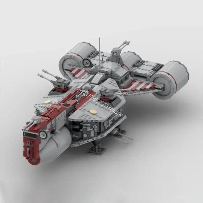 Star Wars JV 1755PCS star battle Movie Series MOC UCS C70 Frigate Model DIY creative ideas Child Toy Assembly Puzzle Birthday Gift MOC-7964