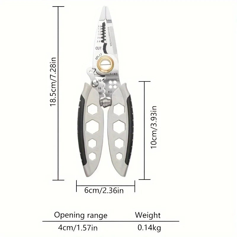 AIRAJ 9-in-1 Multifunctional Electrician Pliers