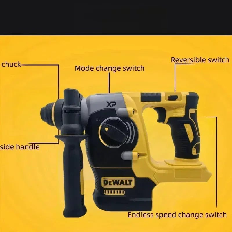 DeWalt DCH273 18V - 20V max XR Brushless 24mm SDS-Plus Hammer Drill - Bare Unit