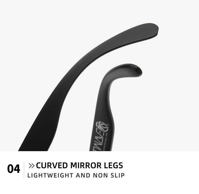 Heat Wave JV NEW High quality luxury Heat Wave brand Polarized sunglasses square Conjoined lens Women men sun glasses UV400