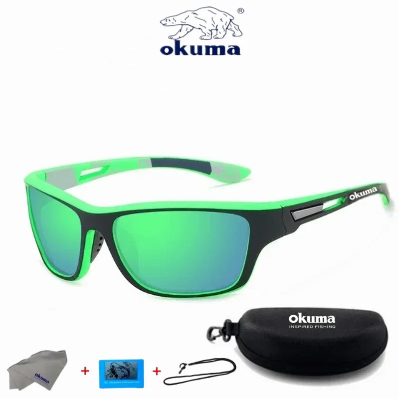 Okuma JV Fashion Polarized Glasses UV400, Comfortable to Wear, Clear Field of View, Suitable for Multiple Outdoor Activities