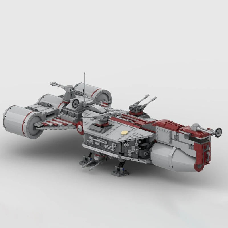 Star Wars JV 1755PCS star battle Movie Series MOC UCS C70 Frigate Model DIY creative ideas Child Toy Assembly Puzzle Birthday Gift MOC-7964