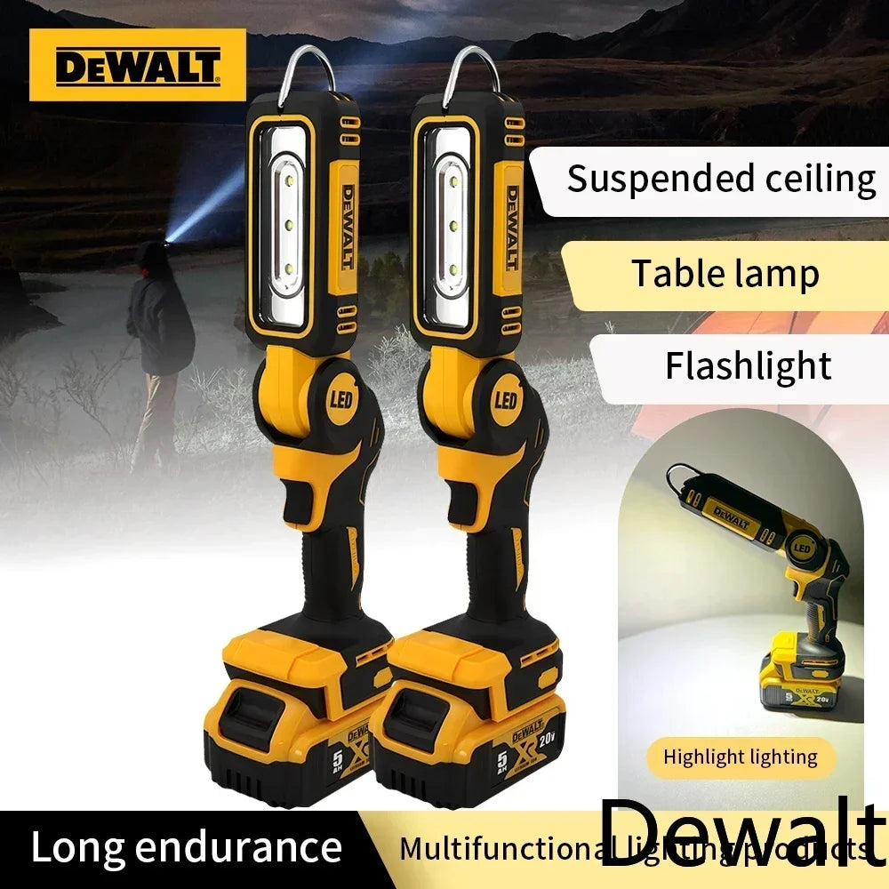 Dewalt 18V - 20V 90 Degree Folding LED Work Light