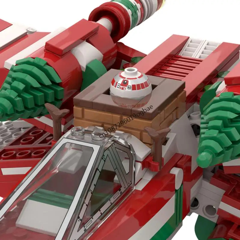 Star Wars JV NEW 733PCS star battle Movie MOC X-Wing space fighter model DIY creative ideas Christmas Child Toy Assembly Puzzle birthday Gift