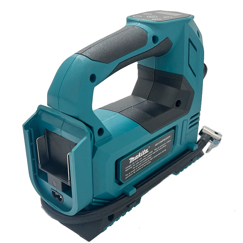 Makita 18V Portable Cordless Tire Inflator 18V Battery Electric Air Pump Handheld Air Compressor For Car Bicycle Tires Ball