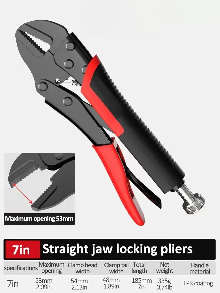 Delixi Electric Locking Pliers – Clamp Down with Confidence