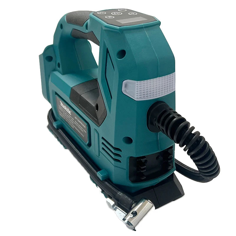 Makita 18V Portable Cordless Tire Inflator 18V Battery Electric Air Pump Handheld Air Compressor For Car Bicycle Tires Ball