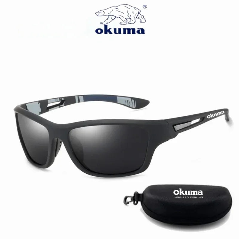 Okuma JV Fashion Polarized Glasses UV400, Comfortable to Wear, Clear Field of View, Suitable for Multiple Outdoor Activities
