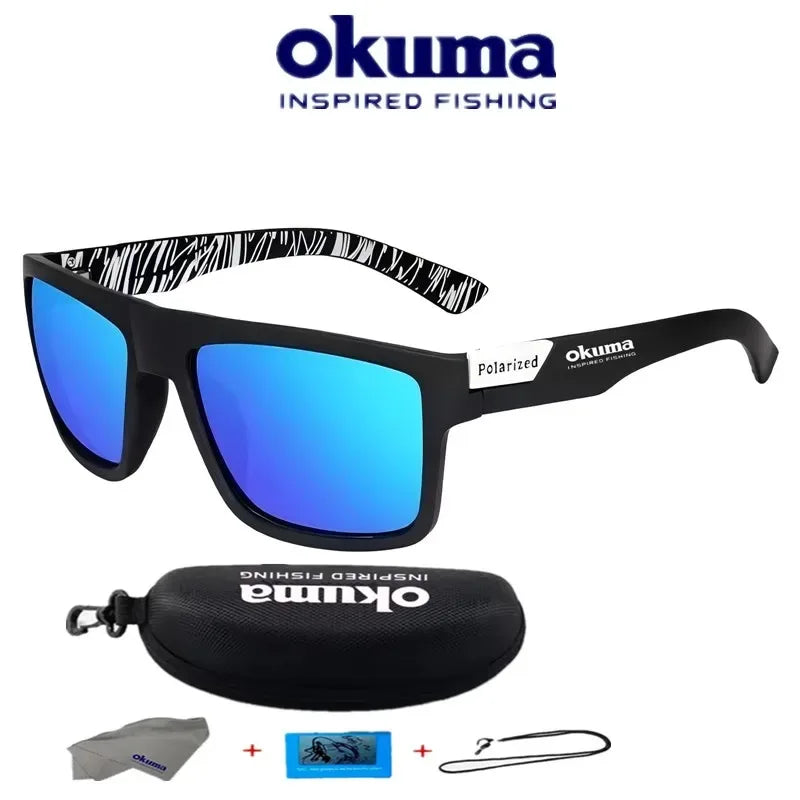 Okuma JV - Unisex UV400 Polarized Glasses, suitable for outdoor sports such as driving, fishing, cycling, hiking, etc