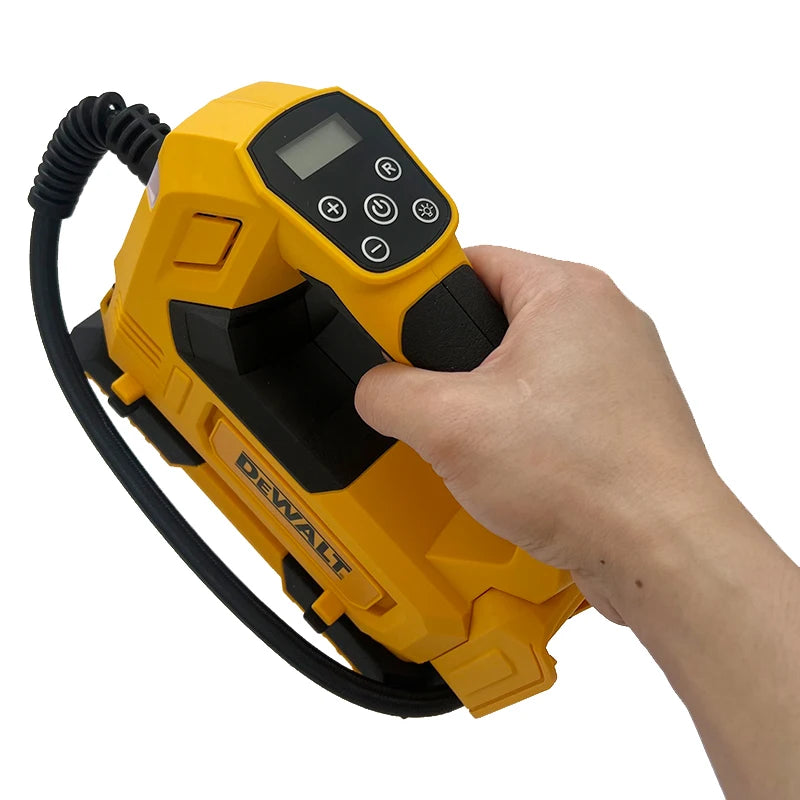 Dewalt 12V 18V 20V Max Portable Tire Inflator Air Pump Rechargeable Compressor Digital Cordless Electric Car Tyre Inflator Tools For 20V Battery