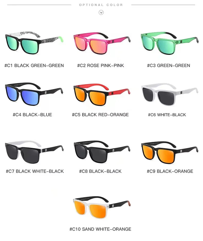 Fox New JV Knight Brand Square Sunglasses Women Men High Quality Glasses Outdoor Riding Fishing Sun Glasses Retro Shades Uv400