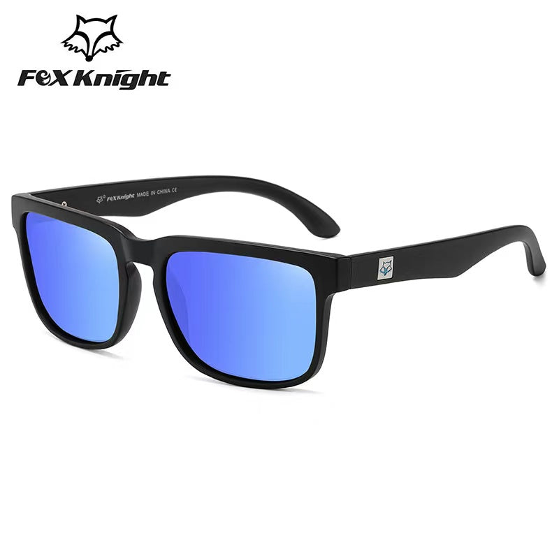 Fox New JV Knight Brand Square Sunglasses Women Men High Quality Glasses Outdoor Riding Fishing Sun Glasses Retro Shades Uv400