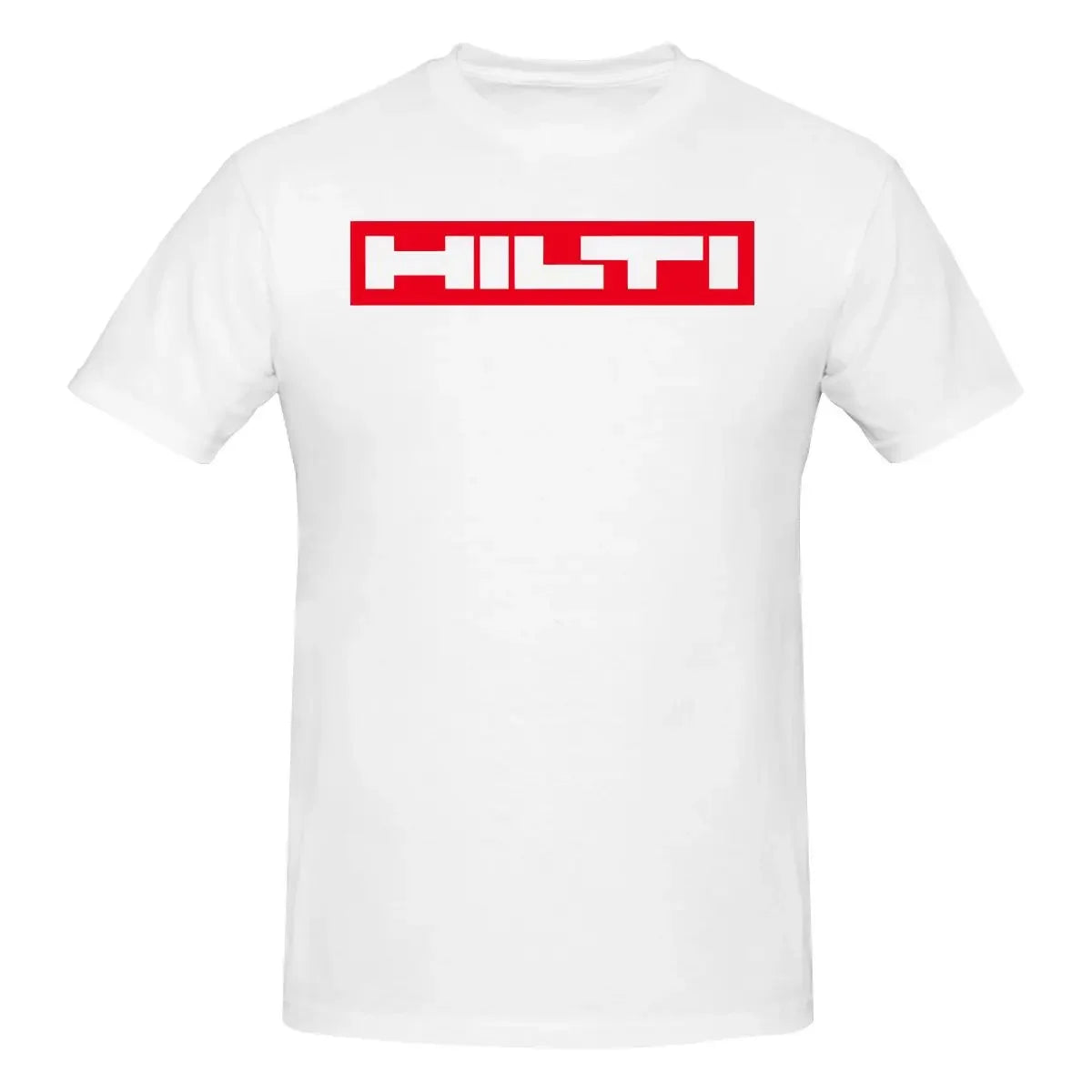 Hilti Machine Logo Men's T-shirt Printed Tops Are Loose and Slim Fit Women's T-shirts