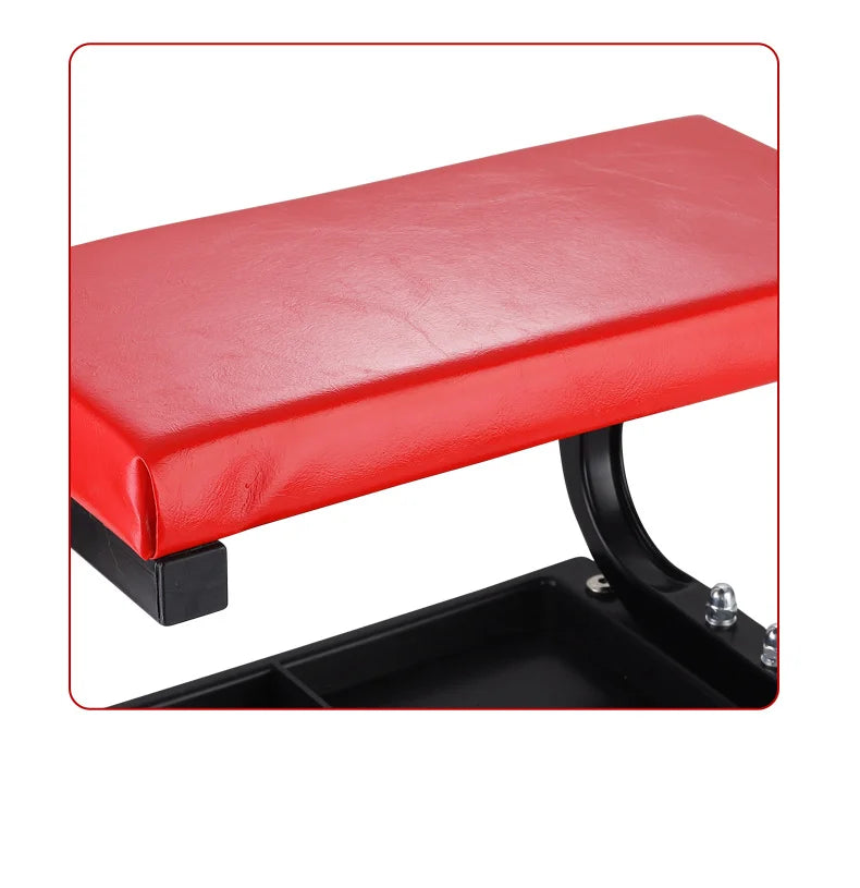 Stool Automotive Machinery Workshop Tool tray Universal Auto Repair Bench Heavy-duty ToolBracket Roller Cart Toolbox WithTray