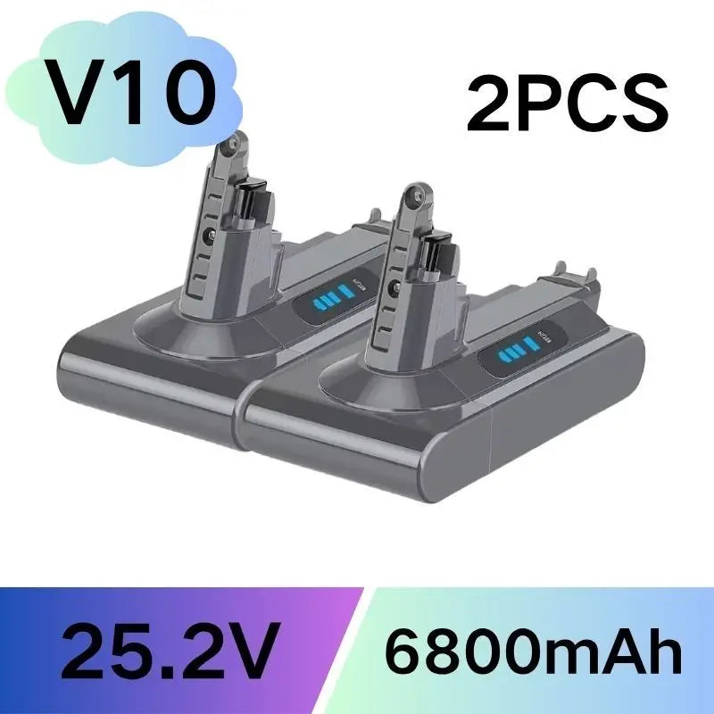 Dyson V10 Battery 25.2V SV12 For Dyson V10 Battery Animal Absolute Fluffy Cordless Vacuum Cleaner 100% new 12800mAh DYSON V10 battery