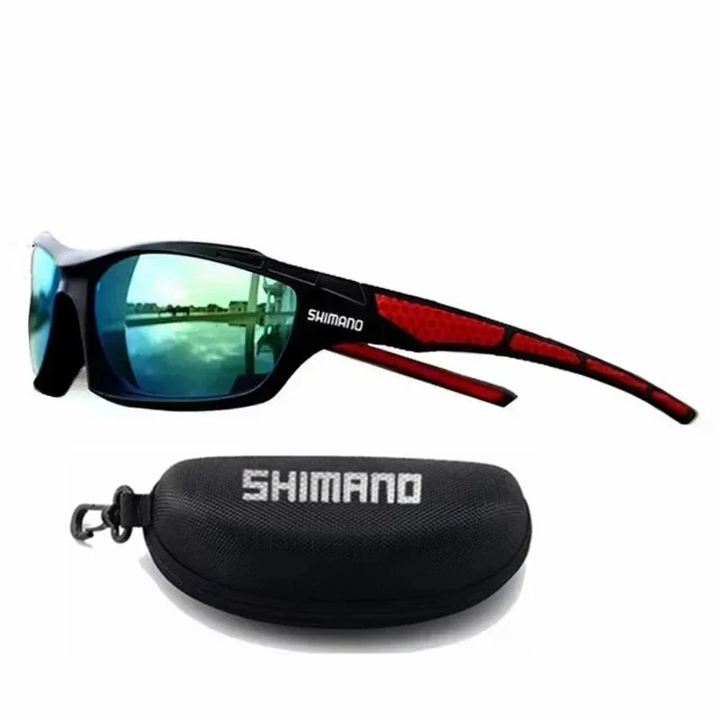 Shimano JV Men and Women Fishing Glasses, Outdoor Sports Sunglasses, Mountain and Road Cycling Glasses