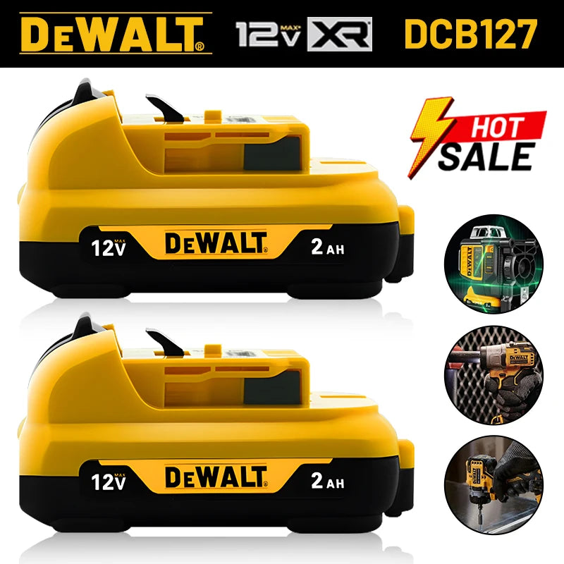 Dewalt 12V lithium-ion battery DCB182 DCB1102/112 with multi pack and Charger options