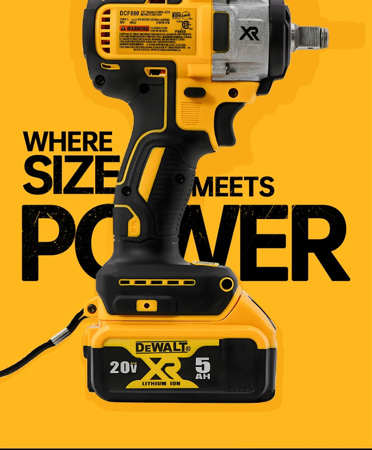 DeWalt DCF880 18V - 20V Li-Ion Compact Impact Wrench - Bare Unit- FLASH SALE