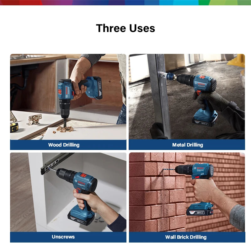 Bosch GSB 18V-185 Li C Professional- Tool only