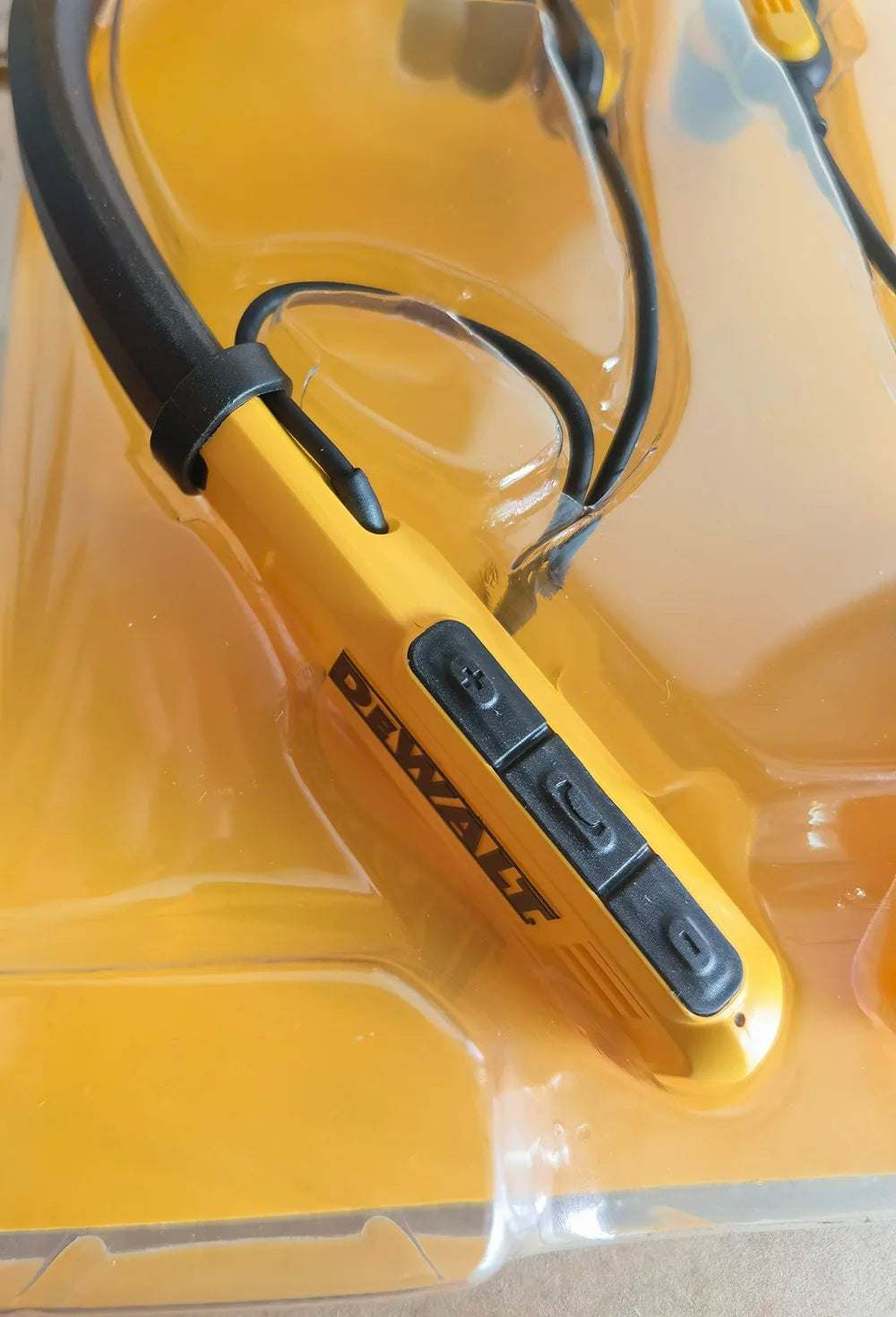 DEWALT Wireless Bluetooth Headphones Neckband Earphones with 15H Playtime