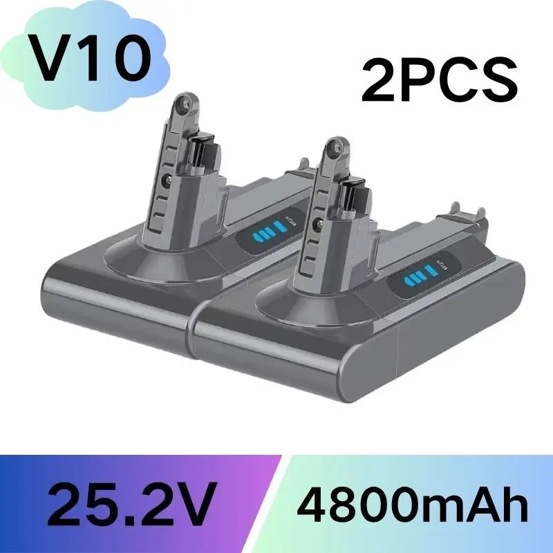 Dyson V10 Battery 25.2V SV12 For Dyson V10 Battery Animal Absolute Fluffy Cordless Vacuum Cleaner 100% new 12800mAh DYSON V10 battery