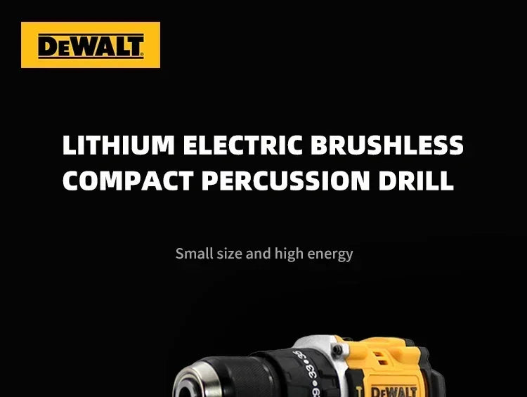 DeWalt DCD805 18V - 20V Brushless Hammer Drill Driver- with battery options FLASH SALE