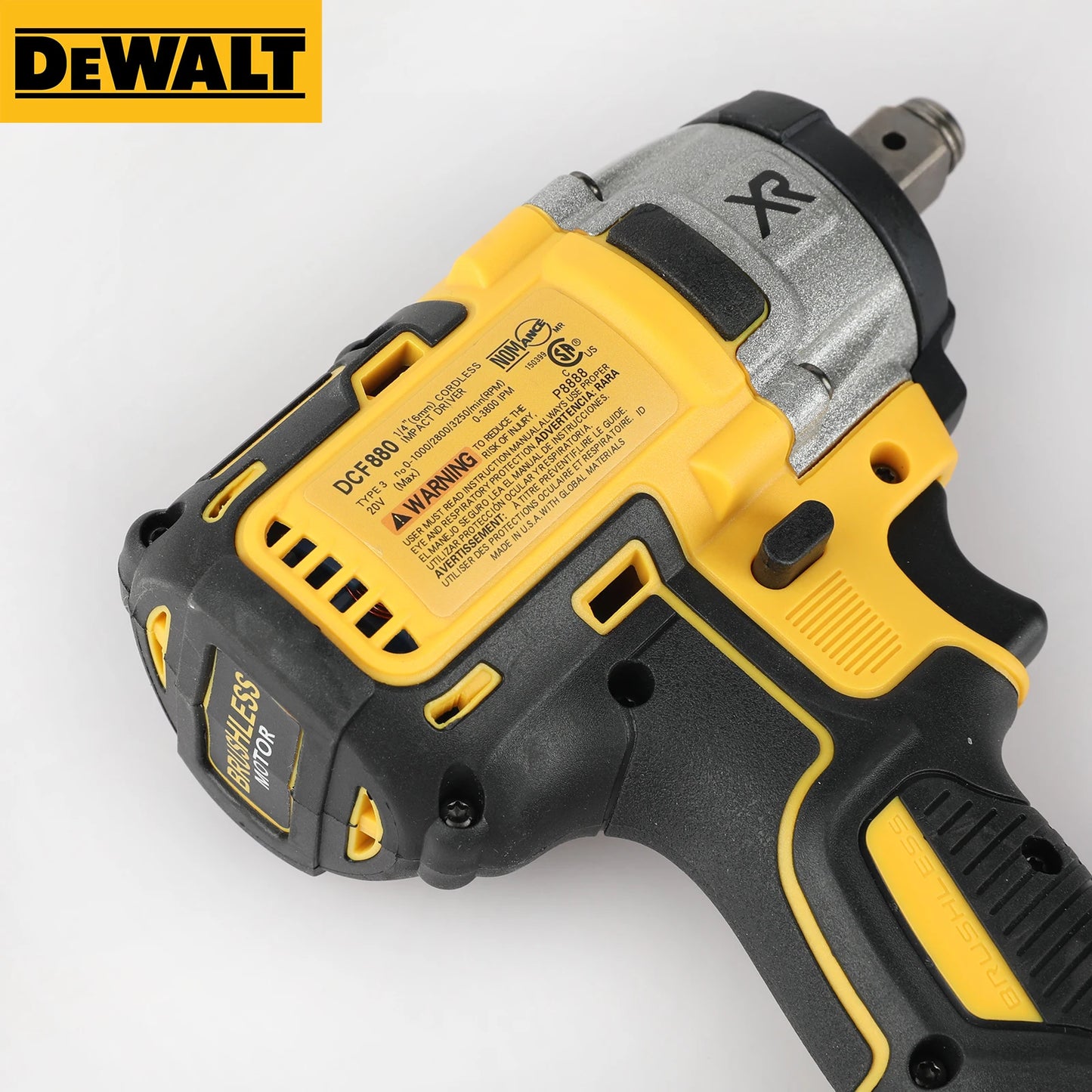 Dewalt DCF880 18V - 20V 1/2 in. Impact Wrench with 6AH battery