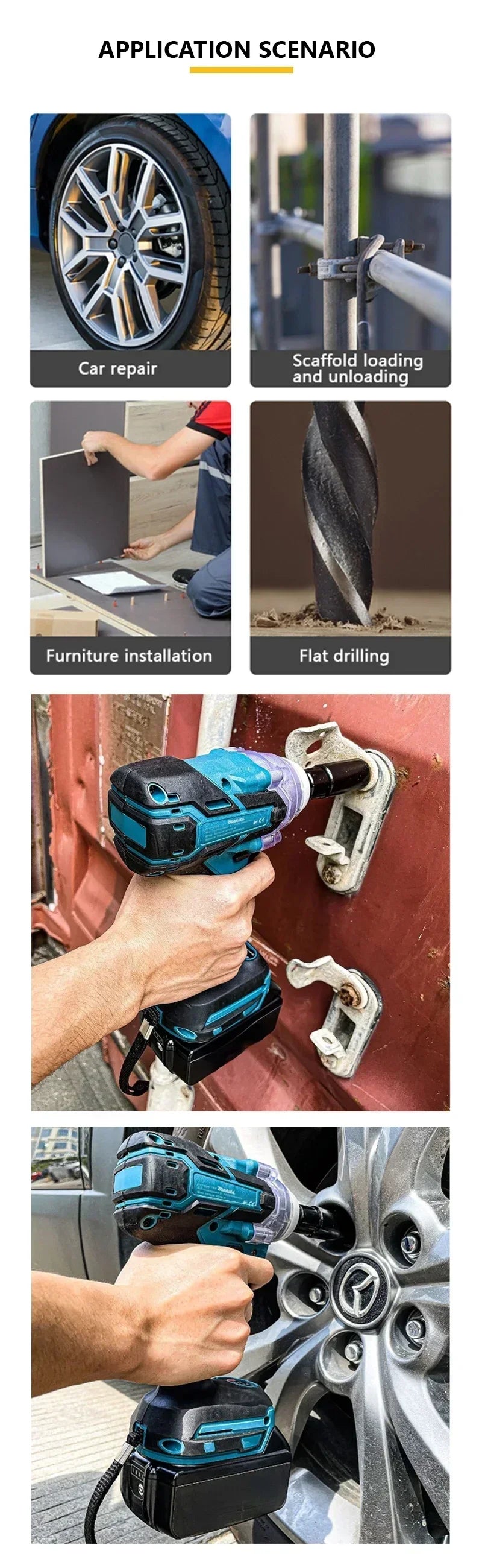 Makita DTW600 18V Brushless Impact Wrench