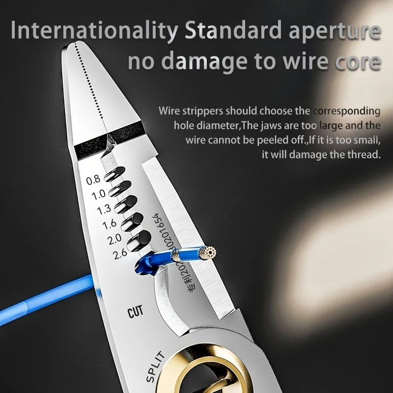 AIRAJ 9-in-1 Multifunctional Electrician Pliers